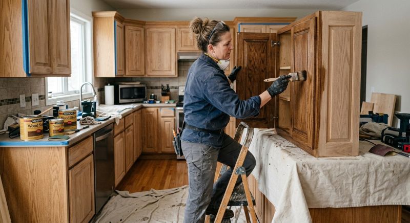 Kitchen Cabinet Refinishing in Kokomo, IN