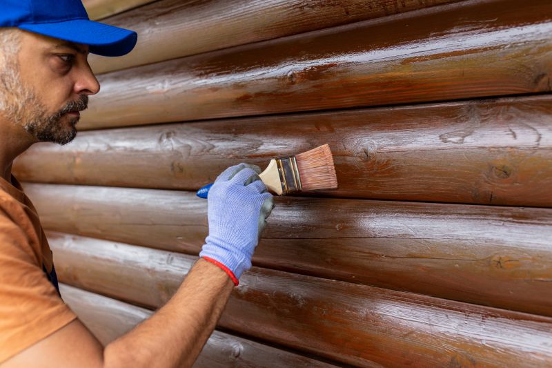 Exterior Wood Staining