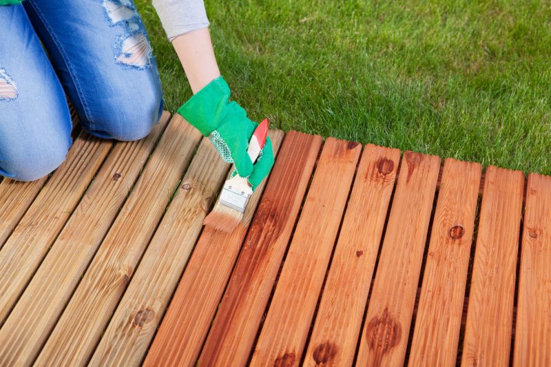 Exterior Wood Staining