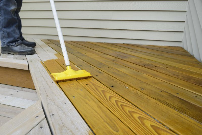 Exterior Wood Staining