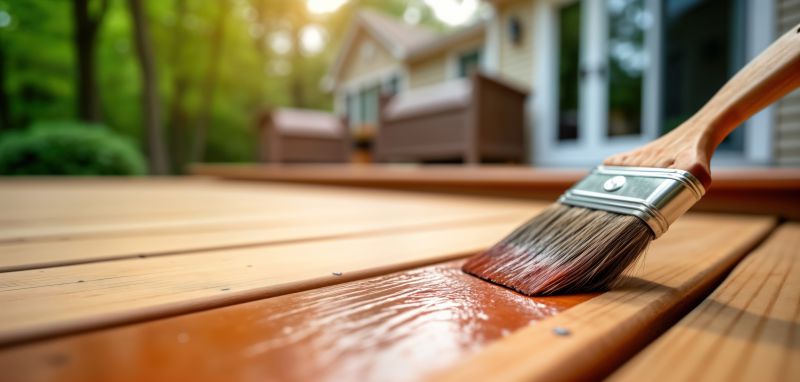 Exterior Wood Staining
