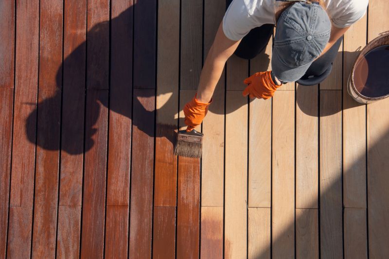 Enhances wood grain and appearance